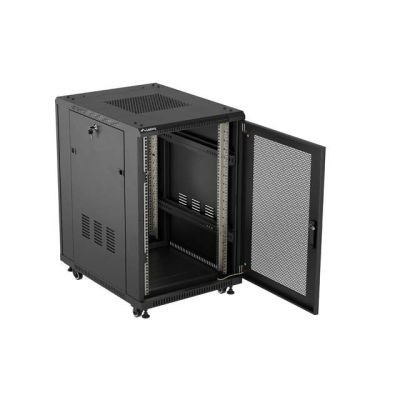 45. LANBERG FLOOR CABINET 19" 18U 600X800 BLACK