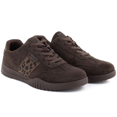 3. Women's brown suede sneakers Big Star TT274265
