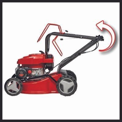 5. Einhell GC-PM 40/2 S Push Lawn Mower Gasoline Black, Red