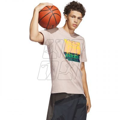 3. adidas Chain Net Basketball Graphic Tee M IC1863