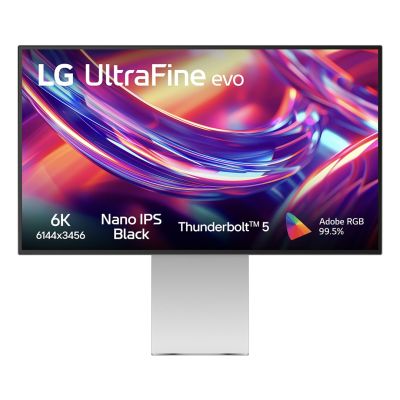 LG 32U990A-S Computer Monitor 81.3 cm (32") 6144 x 3456 px 6K Ultra HD LCD Gray