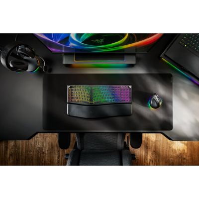 4. Razer Pro Type Ergo Keyboard Universal USB + RF Wireless + Bluetooth QWERTY US English Black