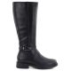 2. Sergio Leone KZ-32-S black leather women's boots