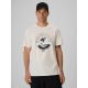 Men's regular printed T-shirt 4F 4FRSS26TTSHM4298-11S