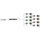 2. Techly IDATA EX-HL81TY AV Extender AV Transmitter and Receiver Black
