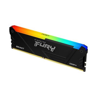 2. Kingston Technology FURY Beast RGB 8GB Memory Module 1 x 8GB DDR4 3200MT/s