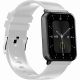 9. Smartwatch Gravity White Black 2 Straps GT17-8