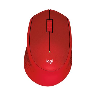 13. Logitech M330 Mouse 910-004911 (optical; 1000 DPI; red)