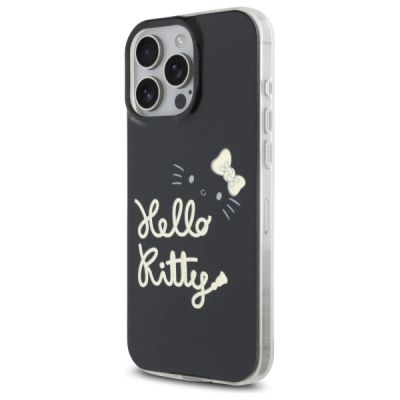 2. Hello Kitty IML Golden Diva MagSafe Case for iPhone 16 Pro Max - Black