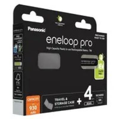 4. PANASONIC ENELOOP PRO AAA 930mAh 4 pcs + box