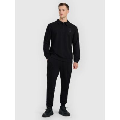 4. Men’s Regular-Fit Sweatshirt with Collar 4F 4FRAW25TSWSM2546-20S