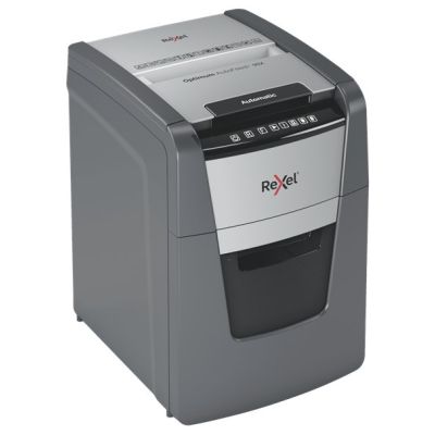3. Rexel Optimum AutoFeed+ 90X Shredder, (P-4), 90 sheets, 34 l bin