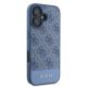 4. Guess 4G Bottom Stripe Case for iPhone 16 - Blue