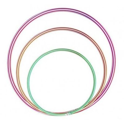 3. HULA HOP 60CM MIX COLOR SET OF 20PCS