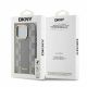 5. DKNY Leather Checkered Mono Pattern MagSafe iPhone 15 Pro Max Case - Beige