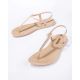 4. Ipanema Sandal Class women's flip-flop sandals, light beige with gold