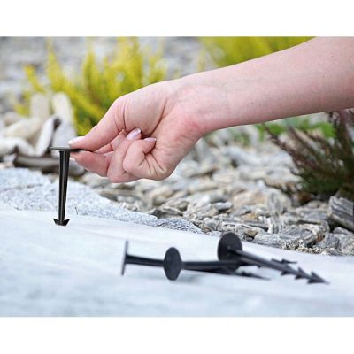 13. PINS, HEADS, PEGS FOR AGRO-TEXTILE HARPOON PEG, HEIGHT 12.5 CM, 50 PCS