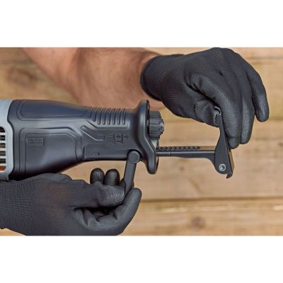 15. Black&Decker BES301-QS Reciprocating Saw 2800spm 750W (1798340) Black, Orange
