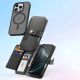3. Dux Ducis Lawa Leather Case for iPhone 16 Pro Max - Black