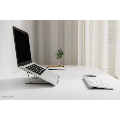 15. Neomounts NSLS085SILVER Laptop Stand Notebook Stand Silver 43.2 cm (17")