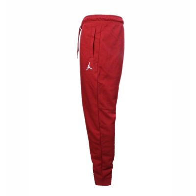 3. Men's red Air Jordan 23 Alpha Fleece Pants - CV8347-613