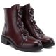 8. Women's ankle boots with decorative flowers, insulated, burgundy, Potocki SZ12852