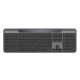 Logitech Signature Slim Solar+ K980 Keyboard Universal RF Wireless + Bluetooth QWERTZ German Graphite