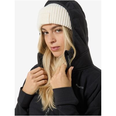 5. Women’s SUPER.NATURAL W WARM UP ALOOF DWR JACKET, black