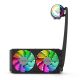 2. INCA ISS-02XN CPU Liquid Cooler 2 x 120mm PWM Fan