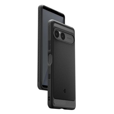 8. Spigen Rugged Armor Case for Sony Xperia 10 VII - Matte Black