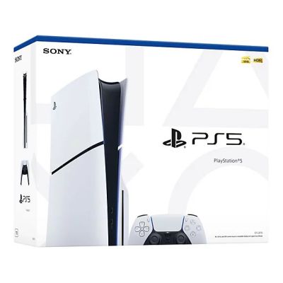5. Sony PlayStation 5 Slim Blu-Ray 1TB white console