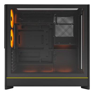 5. Montech HS01 PRO PC case, Midi-Tower, ATX, aRGB, Tempered Glass