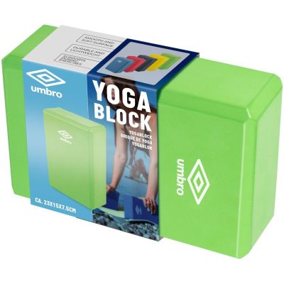 4. UMBRO GREEN BLOCK FOR EXERCISE YOGA PILATES FITNESS