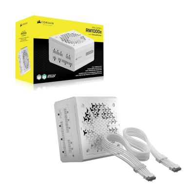2. Corsair RM Series RM1000e Power Supply Module 1000W 24-pin ATX ATX White