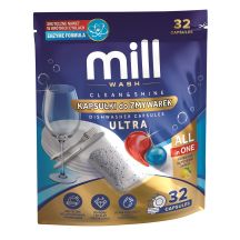 MILL CLEAN&SHINE ULTRA dishwasher capsules 32 pcs. 3K. D