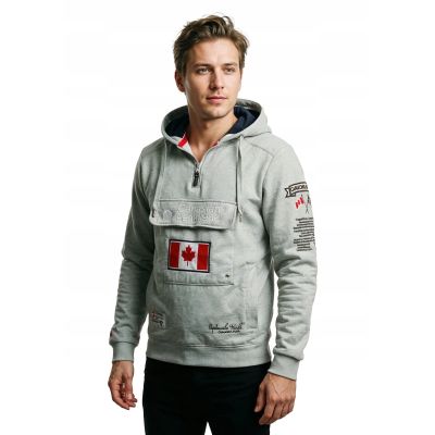 5. Canadian Peak GALAPAGOS BGREY CP MEN 054 POP sweatshirt (RBMWW3826H/CP-GRIS MÉLANGÉ)