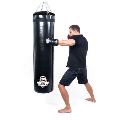 6. Punching bag - 140 Black - 140 cm / 40 kg