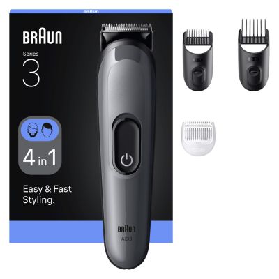 Braun 80789918 Hair Trimmer Dark Gray 21 Nickel Cadmium (NiCd)