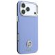 4. Guess Grained Round Strass Logo MagSafe Case for iPhone 18 Pro / 17 Pro - Blue