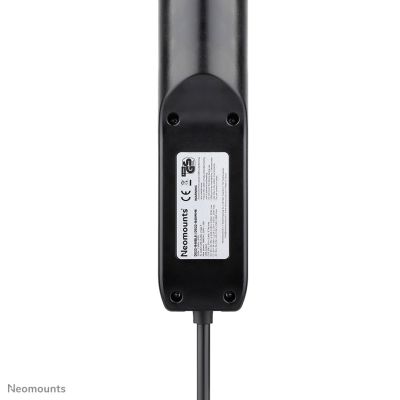 8. Neomounts DS22-840BL6 1.4m 3-way power outlet splitter, indoor, black