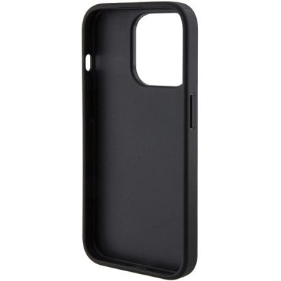 8. Guess Grip Stand 4G Triangle Strass case for iPhone 15 Pro Max - black
