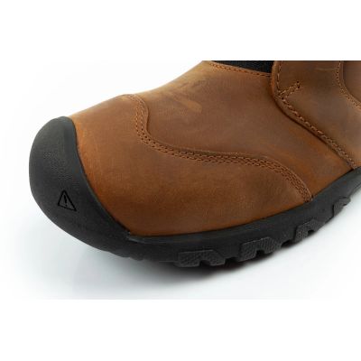 6. Keen Junior Kootenay Waterproof Brown Ankle Boots