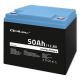 7. QOLTEC LIFEPO4 LITHIUM IRON PHOSPHATE BATTERY | 12.8V | 50AH | 640WH | BMS