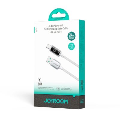 2. Joyroom S-A55 StarFlight 66W USB-A - USB-C Cable 1.2m - White