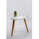 9. Modern LED desk lamp Activejet FUTURE white with built-in rechargeable battery