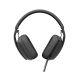 2. Logitech Zone Vibe Wireless Headset Headband Bluetooth Calls/Music Graphite