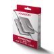 7. Axagon N HMC-5HL USB 5 Gbps hub, 2x USB-A, HDMI 4K/60 Hz, RJ-45 GLAN, PD 100 W, USB-C cable, wired, USB 3.2 Gen 1 (3.1 Gen 1) Type-C, Silver
