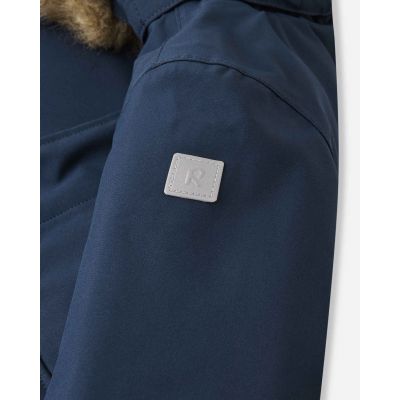 11. Reimatec Reima Mutka children's winter jacket, waterproof, insulated, navy blue (5100037B-6980)