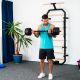 15. 6-in-1 Weight Set HMS SGN120 (Barbell, Dumbbells and Kettlebell) 20 kg