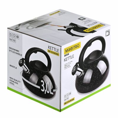 13. Kettle 3.0L MR-1316-BLACK MAESTRO